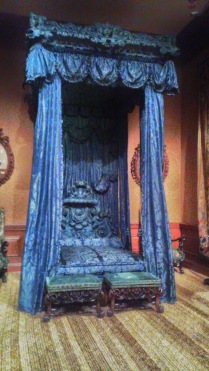 Blue British Bed
