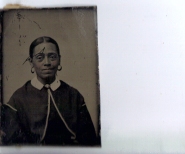 This is a Tin Type photo of an unknown unnamed Ancestor